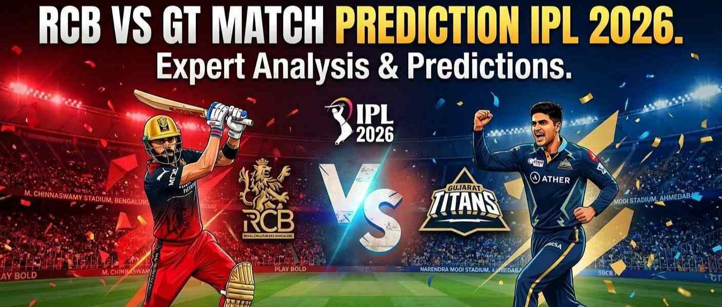 RCB vs GT IPL Match Prediction