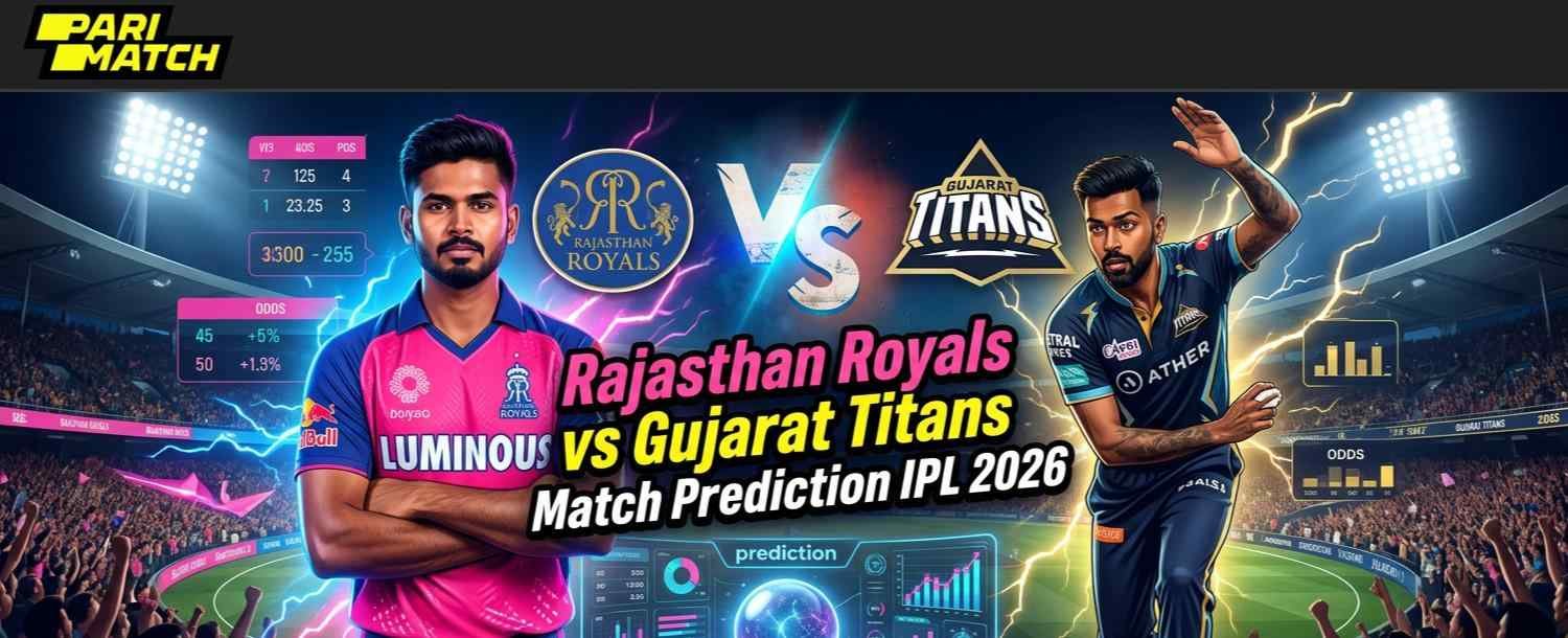 Rajasthan Royals vs Gujarat Titans Match Prediction IPL 2026