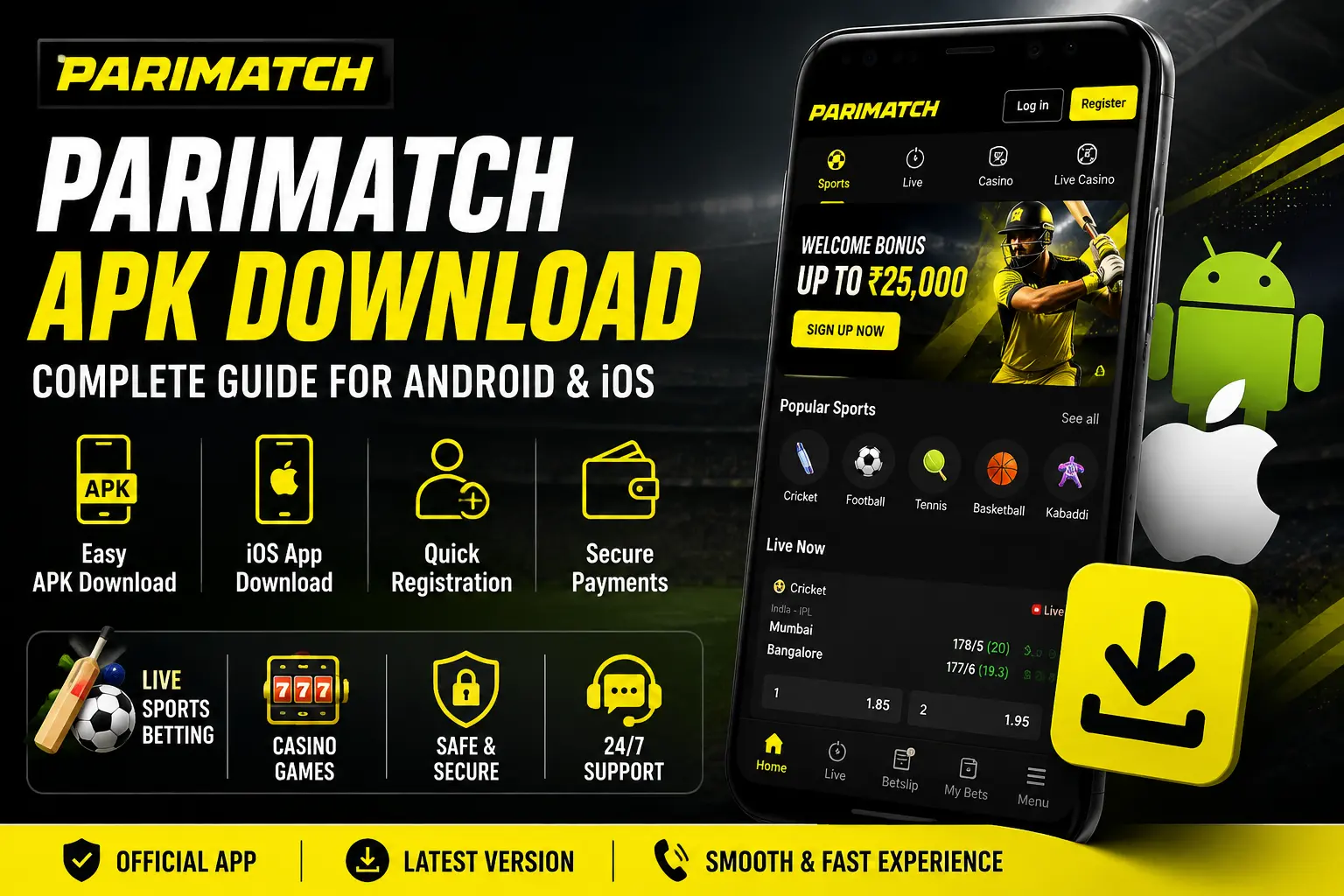 Parimatch APK Download