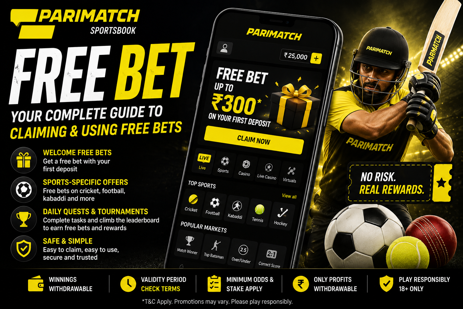 Parimatch Free bet